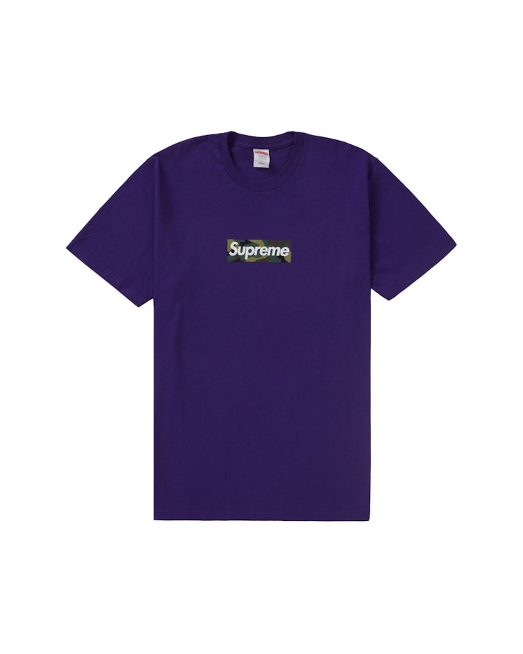 Supreme Box Logo Tee (FW23) Purple