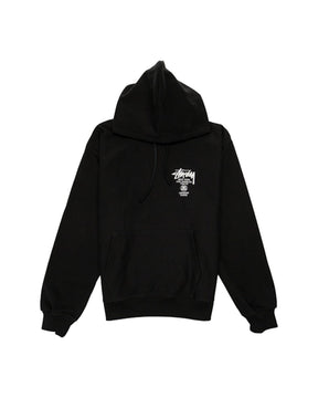 Stussy World Tour Hoodie Black