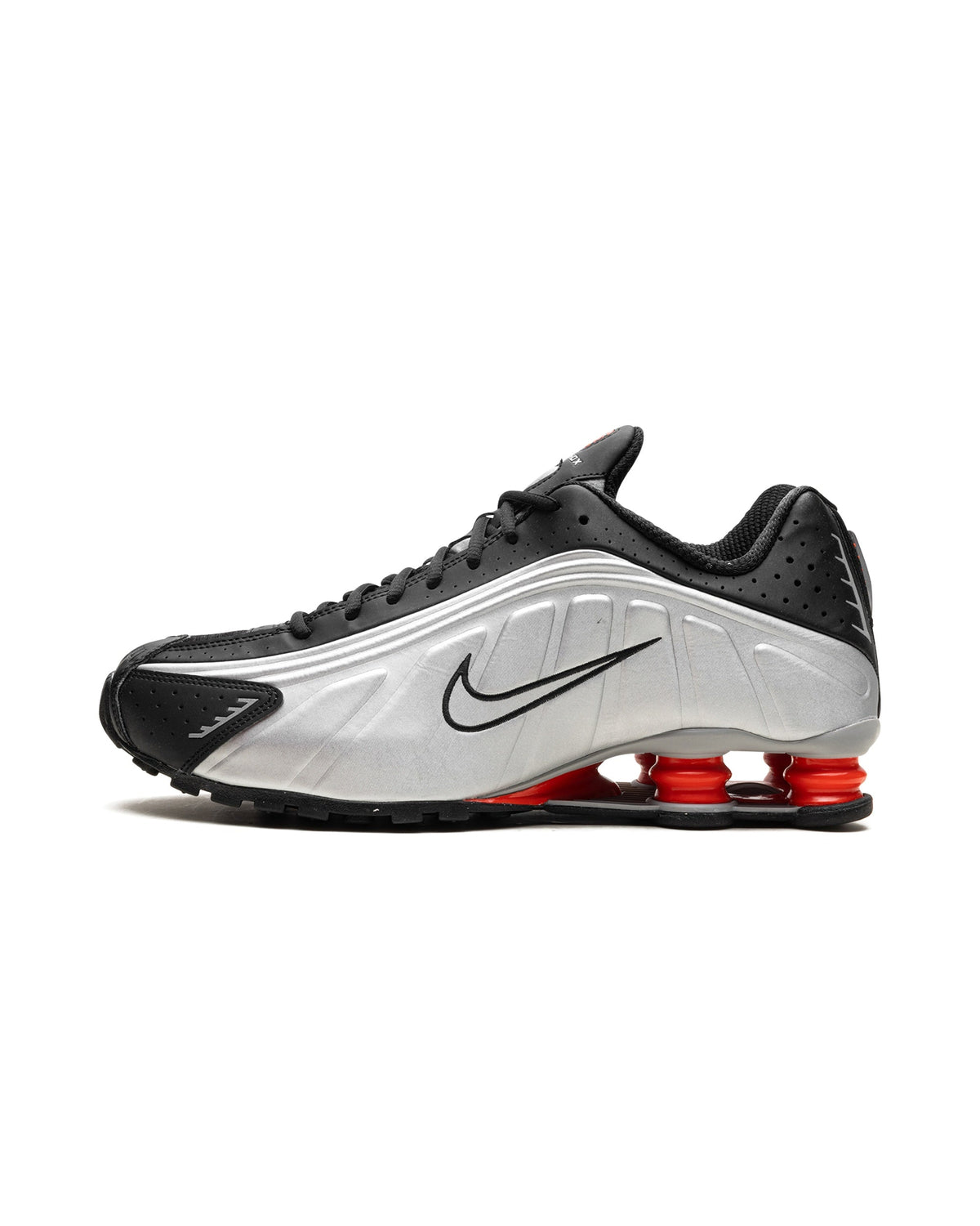 Nike Shox R4 Black Metallic Silver (2025)