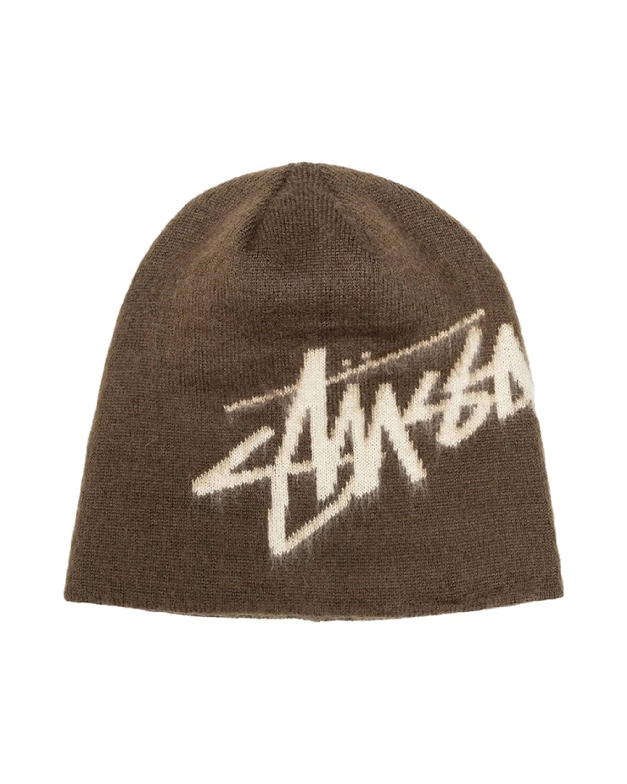 Stussy Brushed Out Stock Skullcap Brown