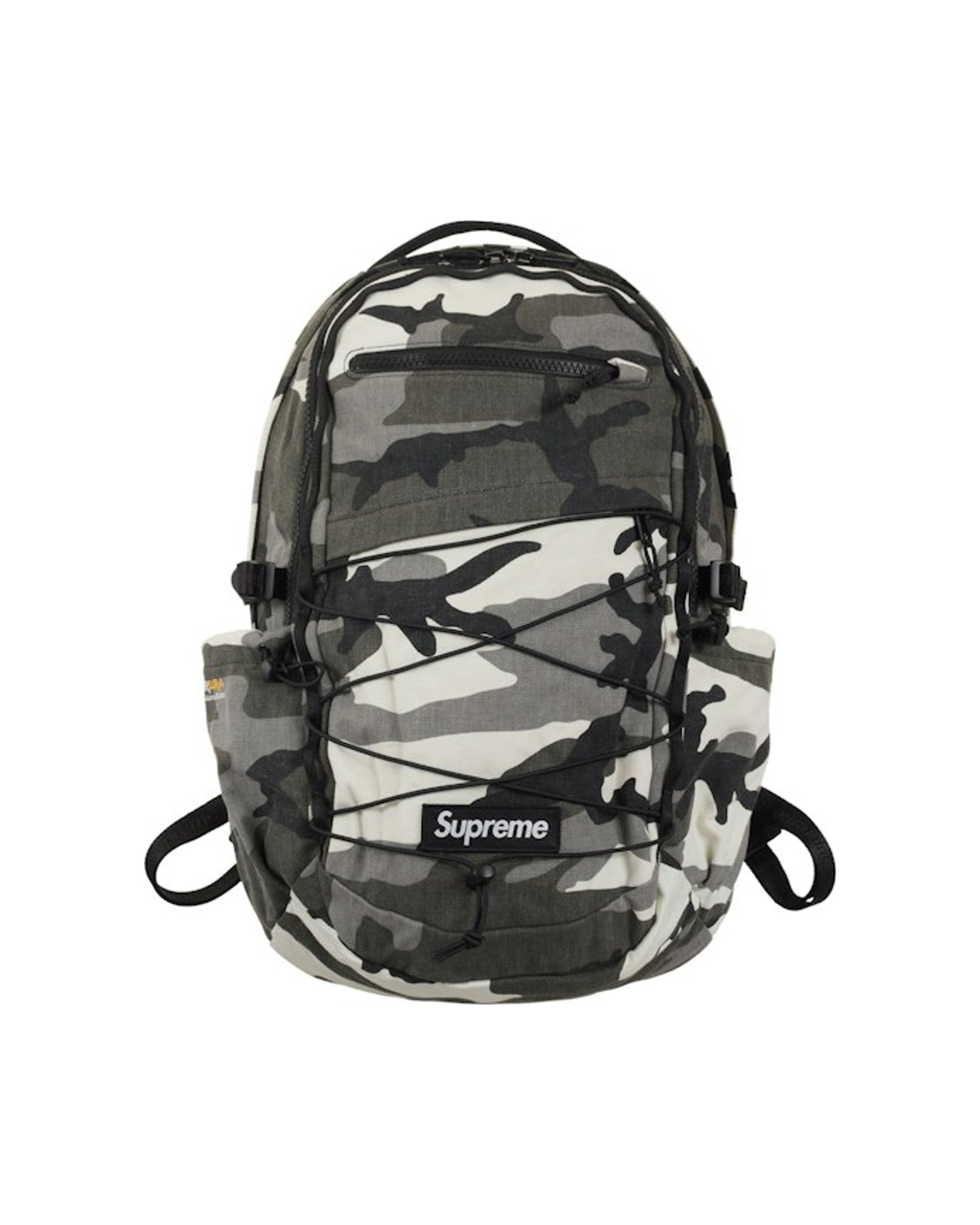Supreme Logo Backpack (SS25) Snow Camo