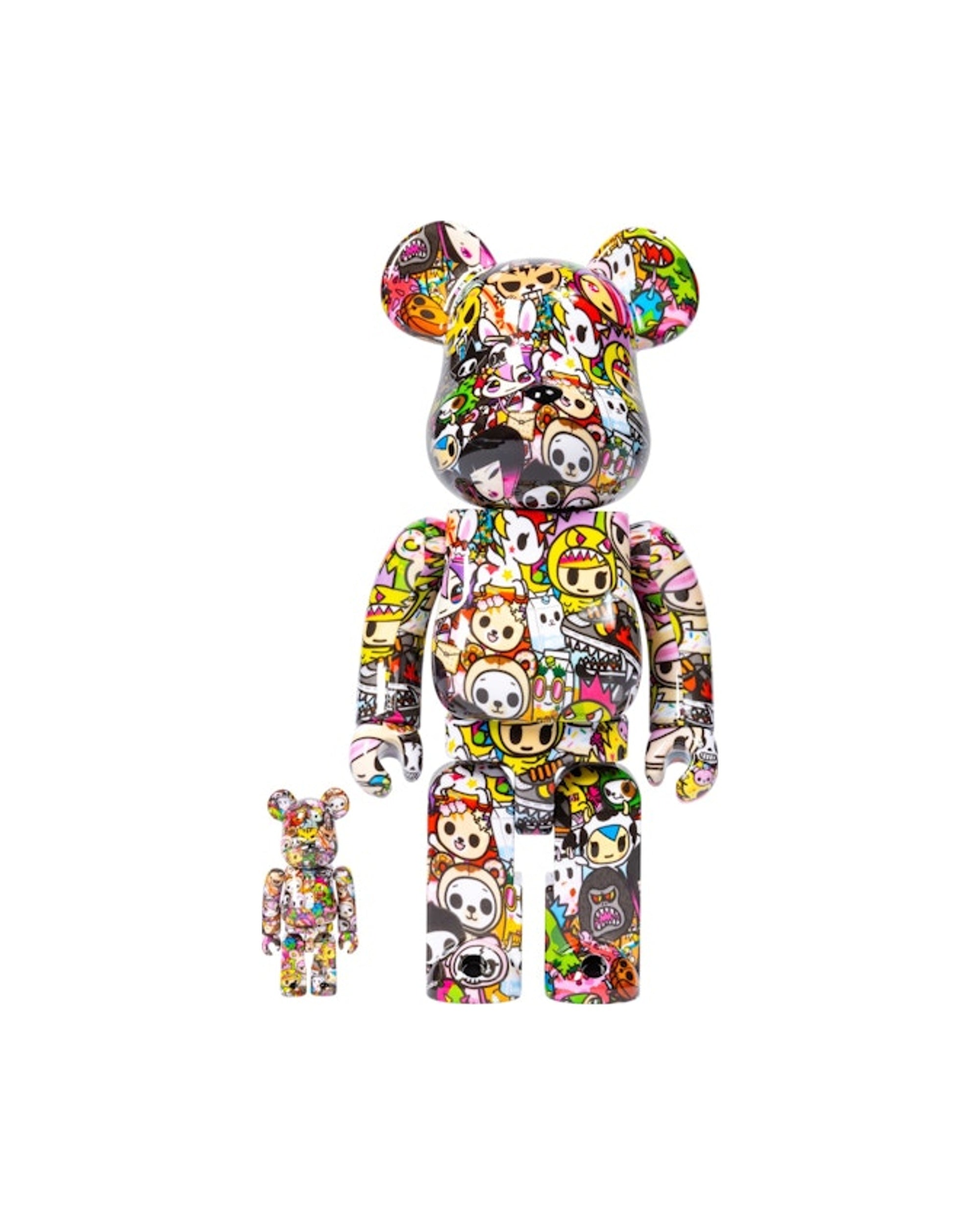 Bearbrick Tokidoki 20th Anniversary 100% & 400% Set