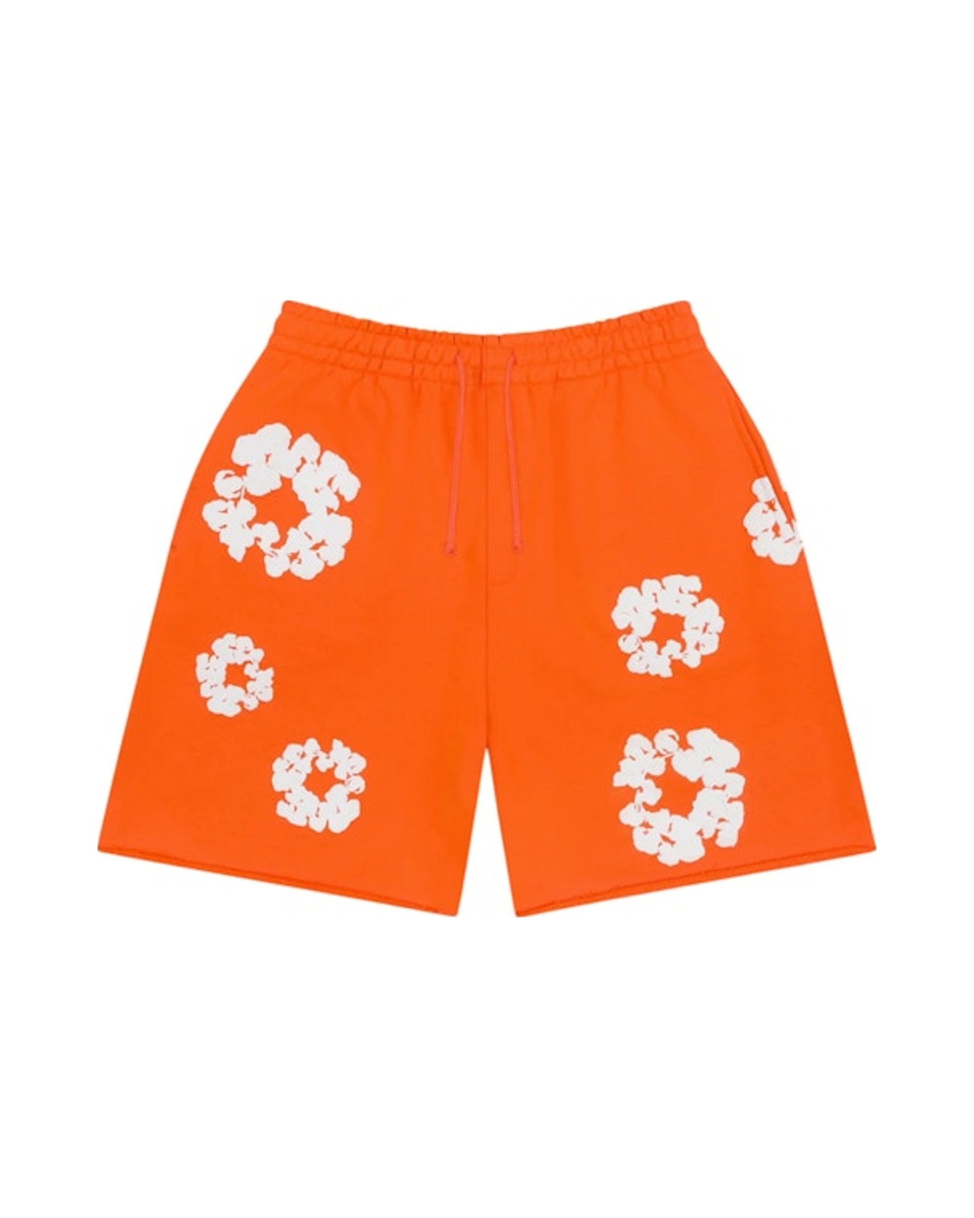 Denim Tears Cotton Wreath Sweatshorts Orange