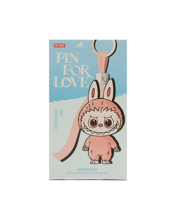 Pop Mart Labubu The Monsters Pin for Love Series Vinyl Plush Pendant (N-Z) Single Blind Box