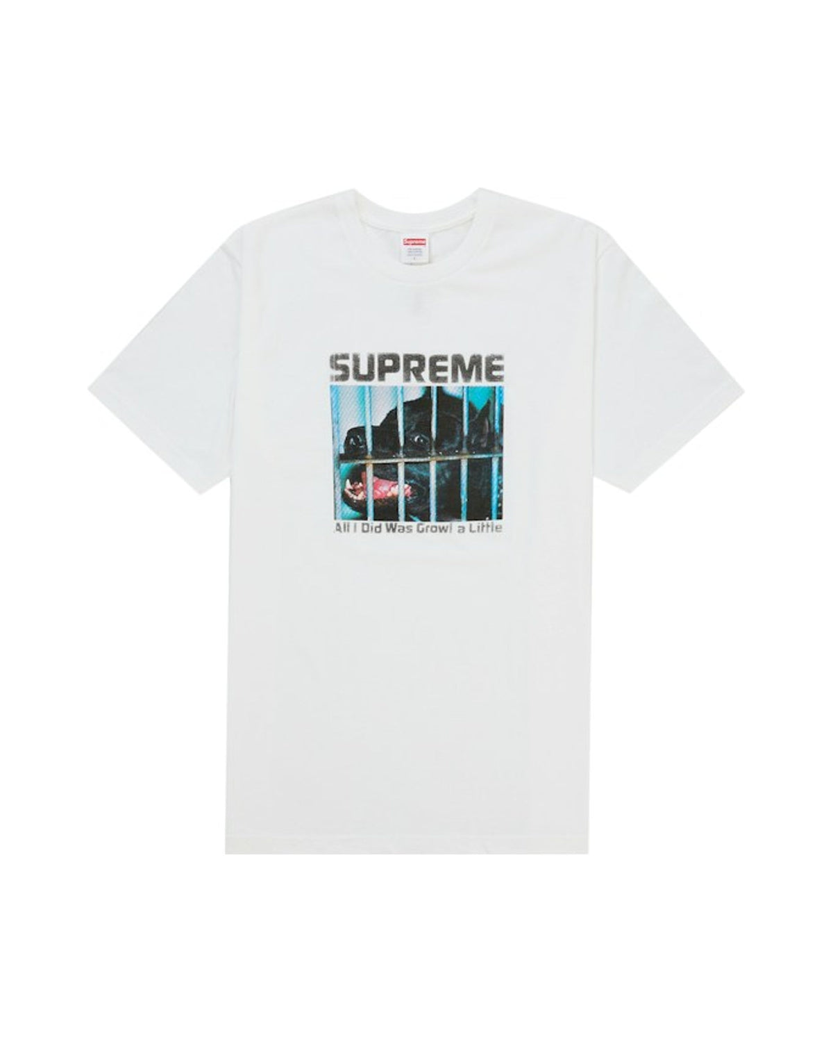Supreme Growl Tee White