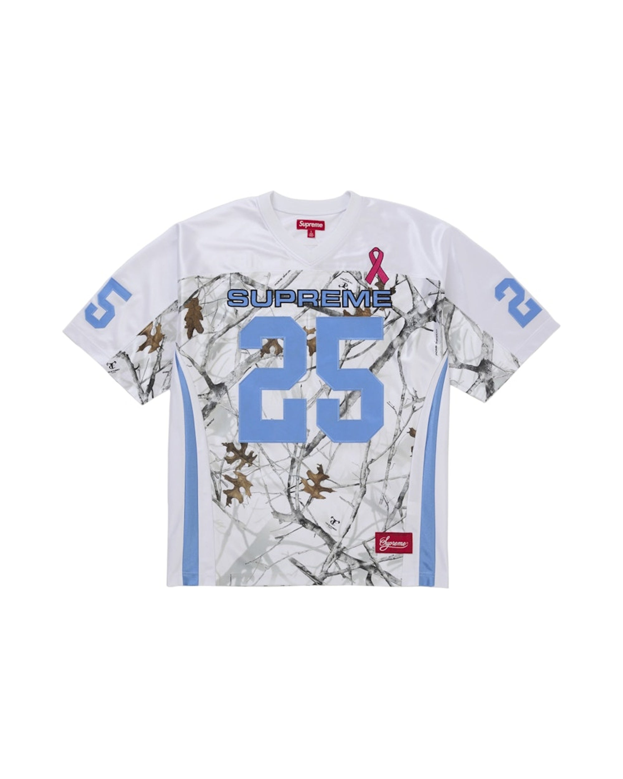 Supreme Breast Cancer Awareness Football Jersey White