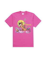 Supreme All Dogs Go To Heaven Tee Fuchsia
