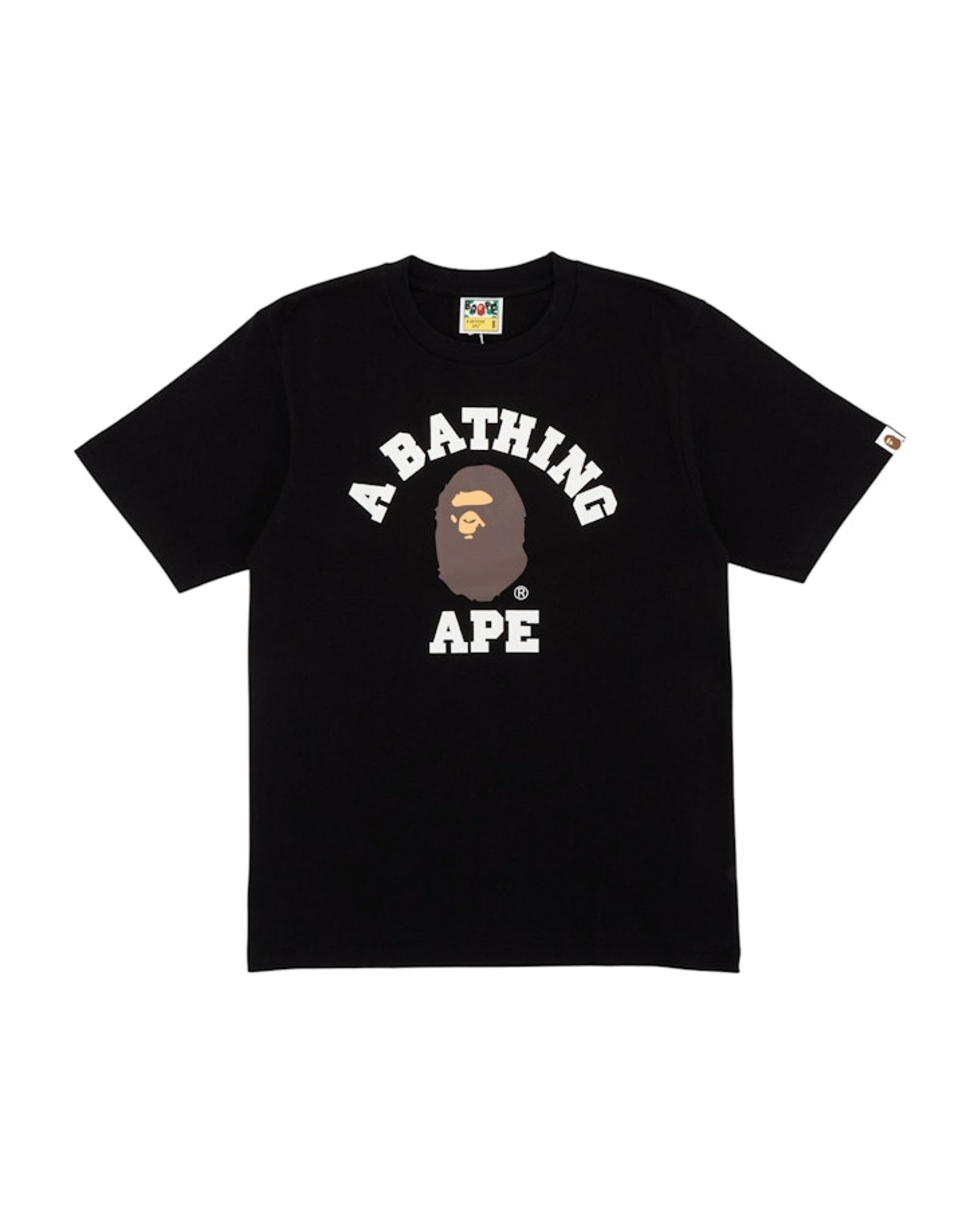 BAPE College Tee Black