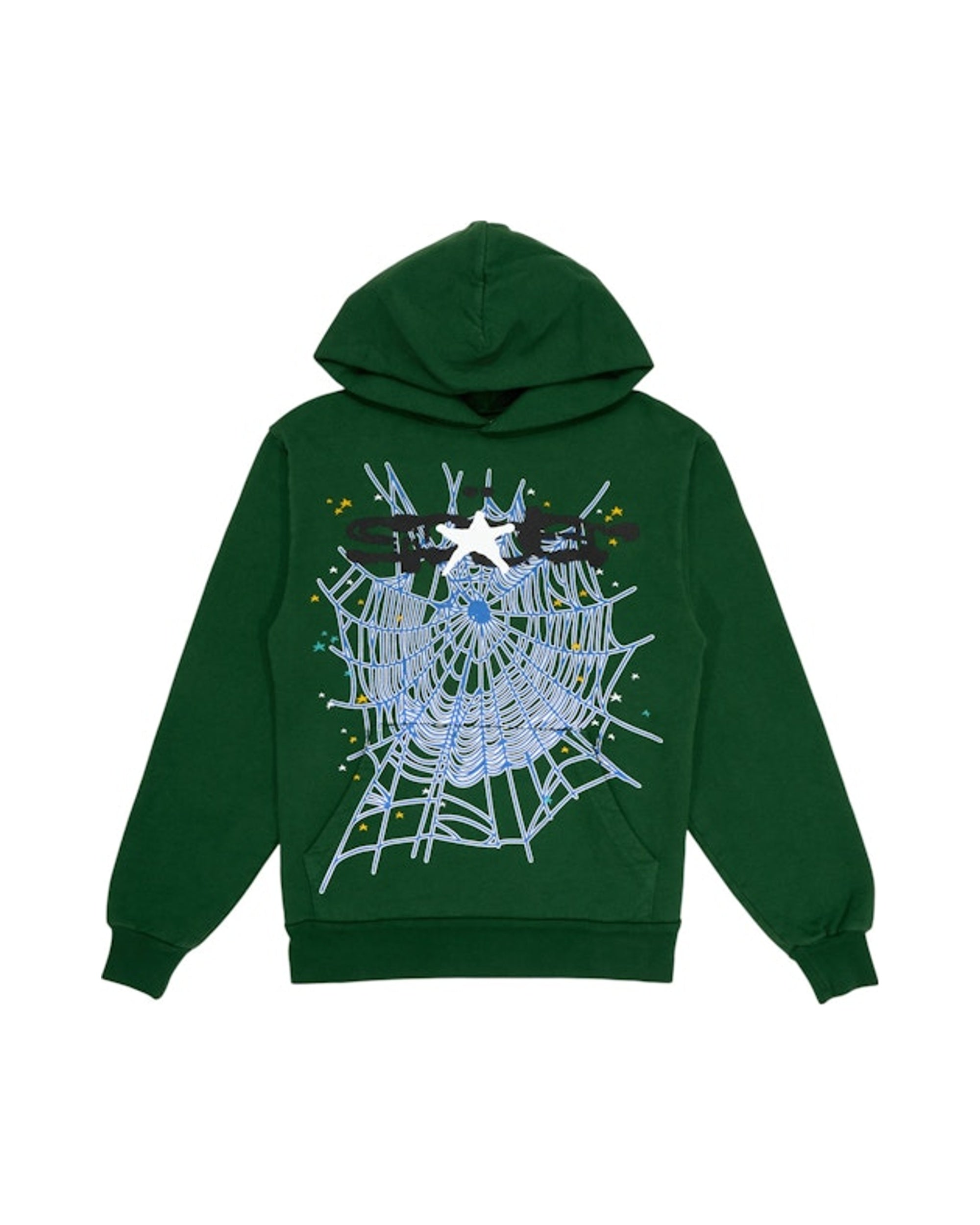 Sp5der Web Hoodie Hunter Green