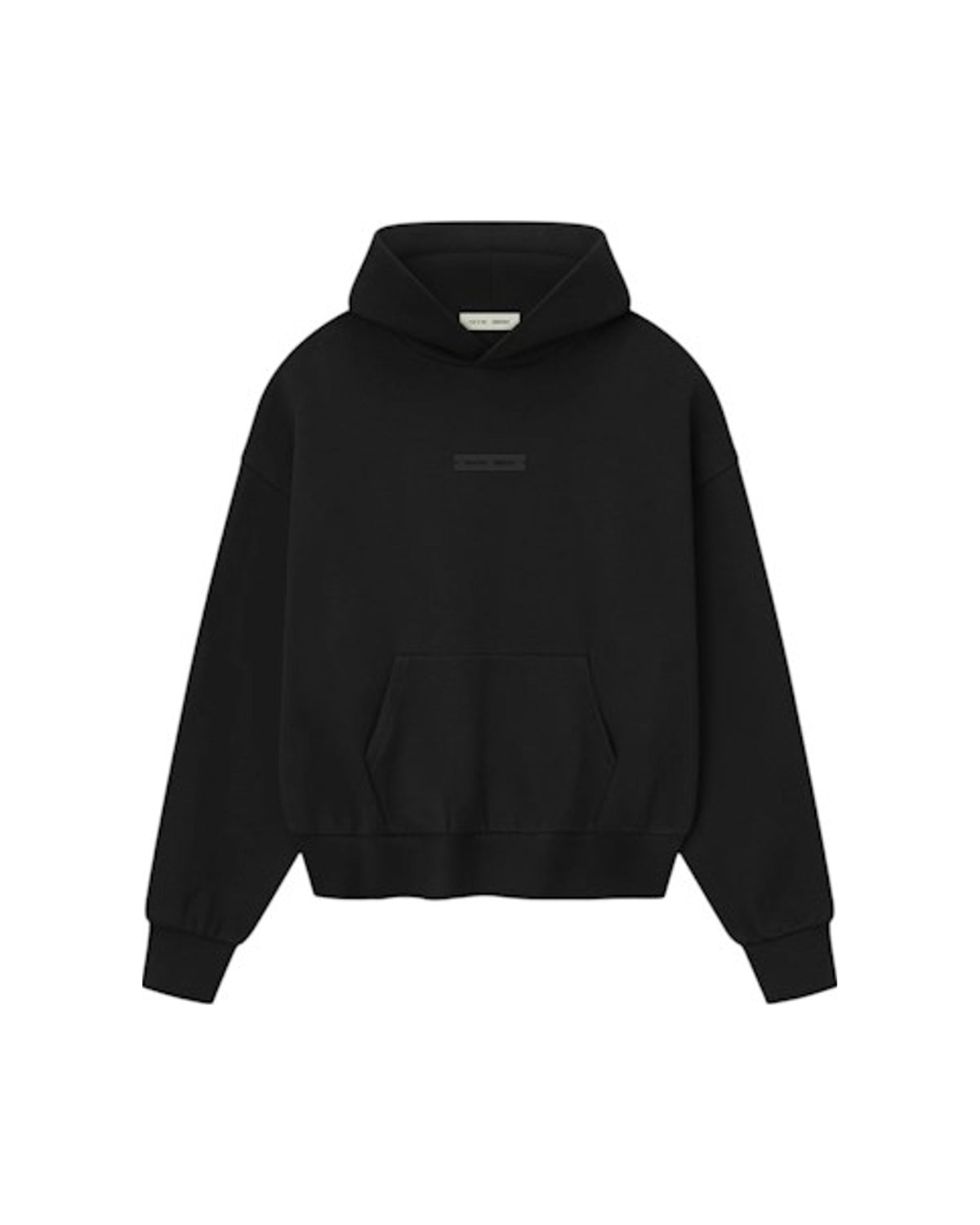 Fear of God Essentials Classic Fleece Hoodie Jet Black