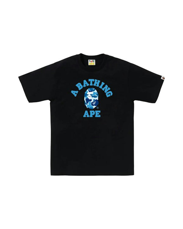BAPE ABC Camo College Tee (SS25) Black/Blue