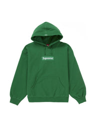 Supreme Box Logo Hoodie (FW24) Green