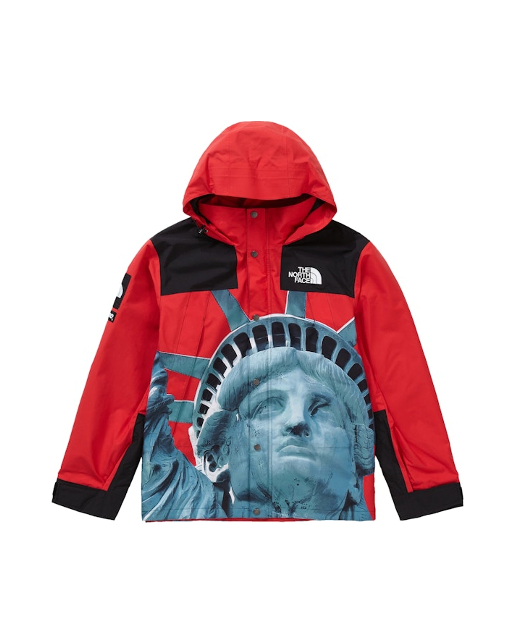 Supreme The North Face Statue of Liberty Mountain Jacket Red