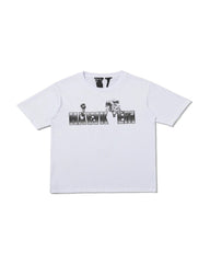 Pop Smoke x Vlone Hawk Em' T-Shirt White