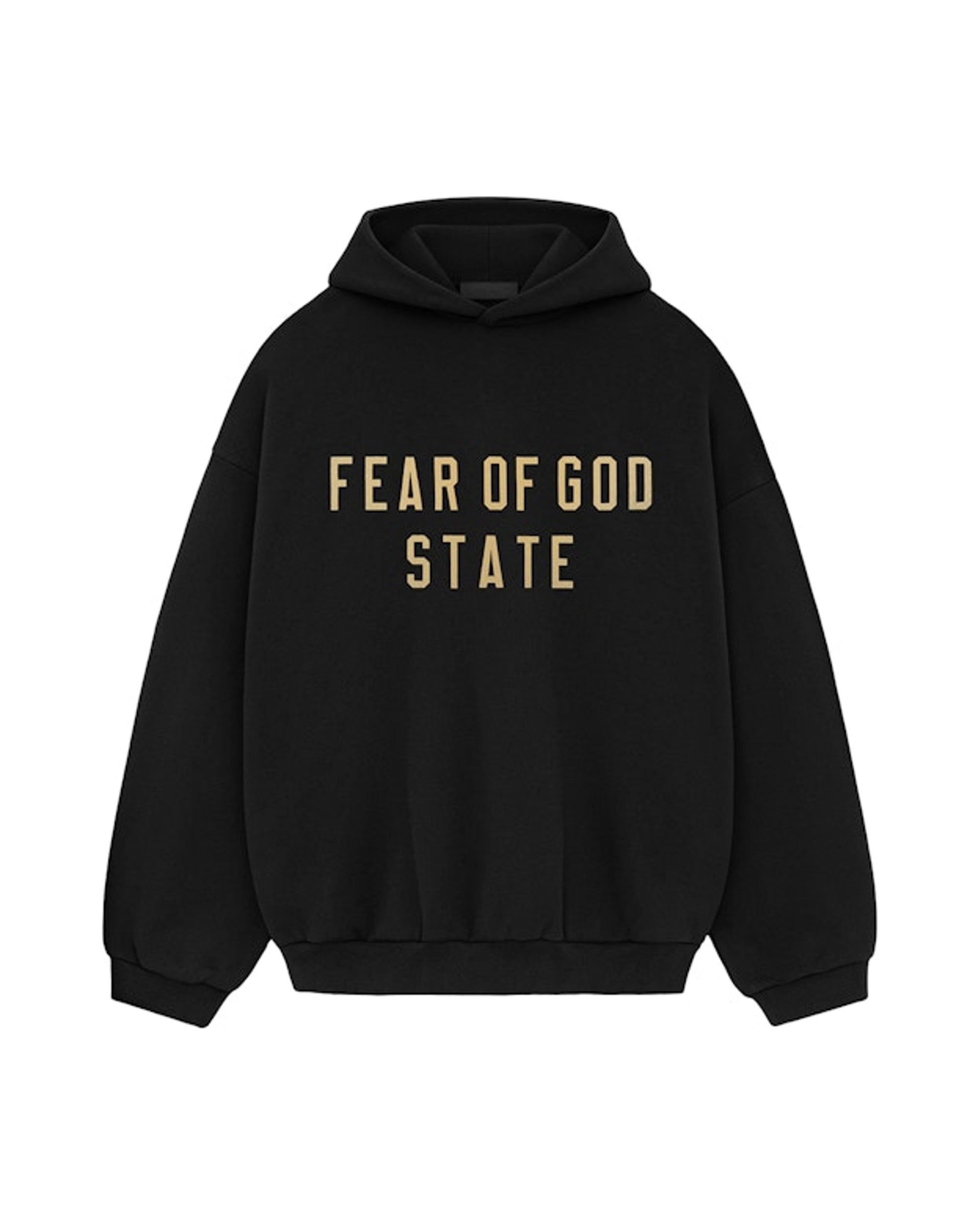 Fear of God Essentials Fleece Hoodie Black