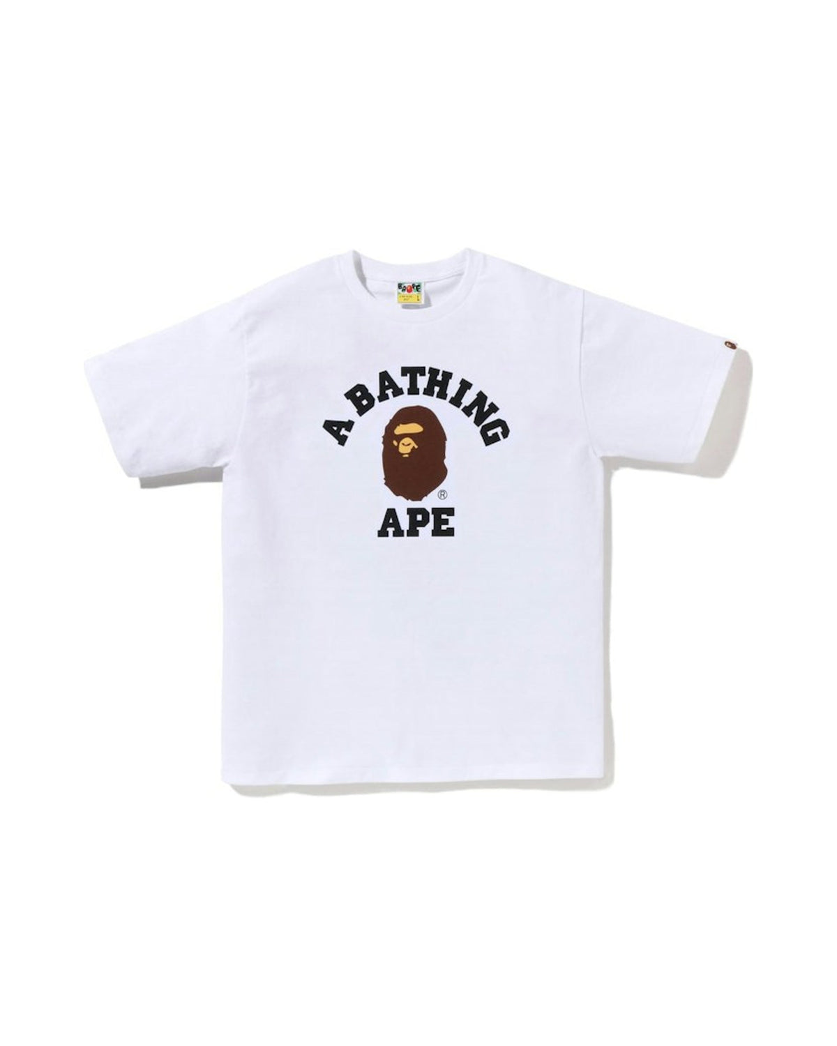 BAPE Pigment College Tee White