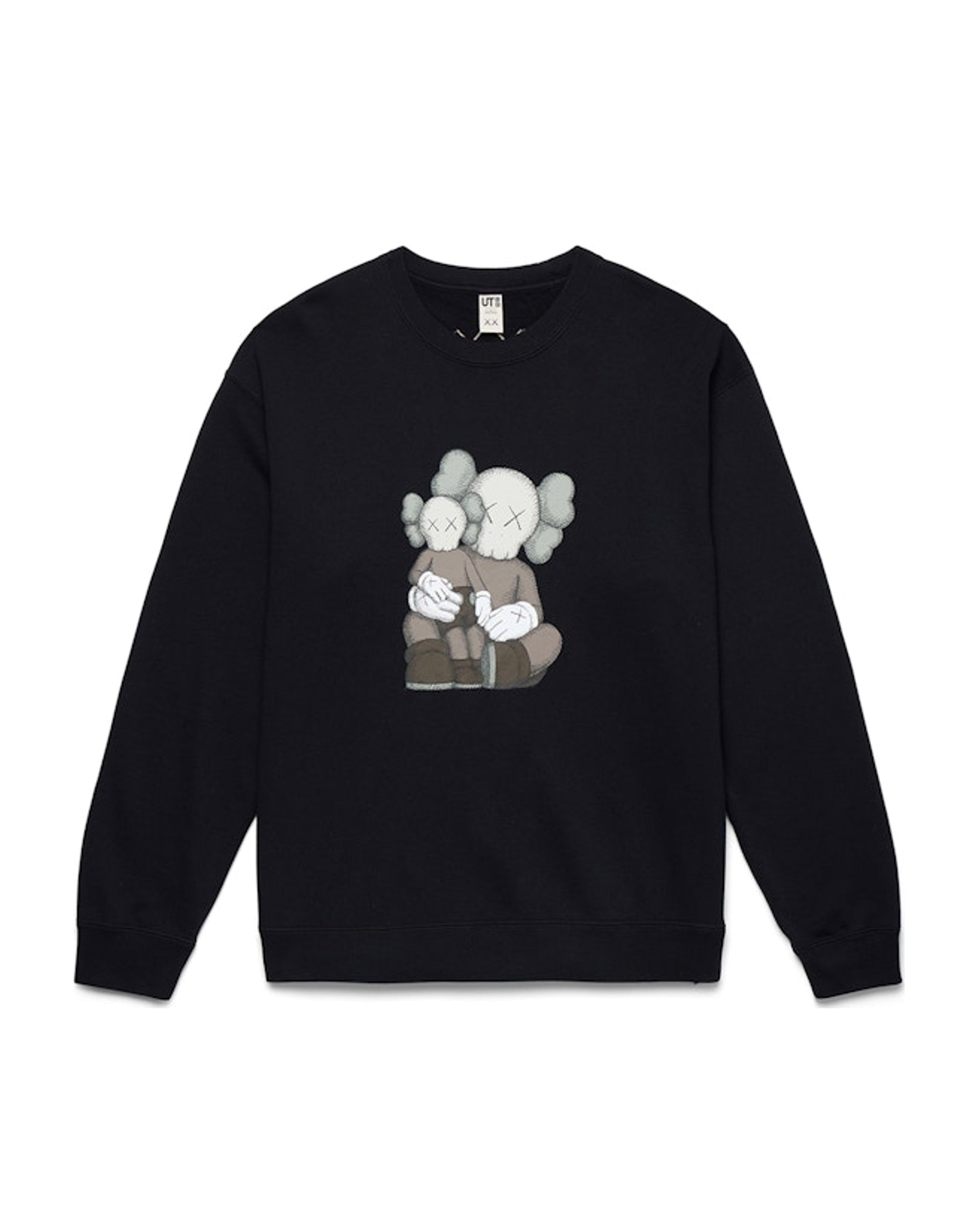 KAWS x Uniqlo Longsleeve Sweatshirt Black