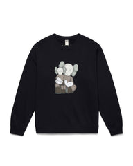 KAWS x Uniqlo Longsleeve Sweatshirt Black