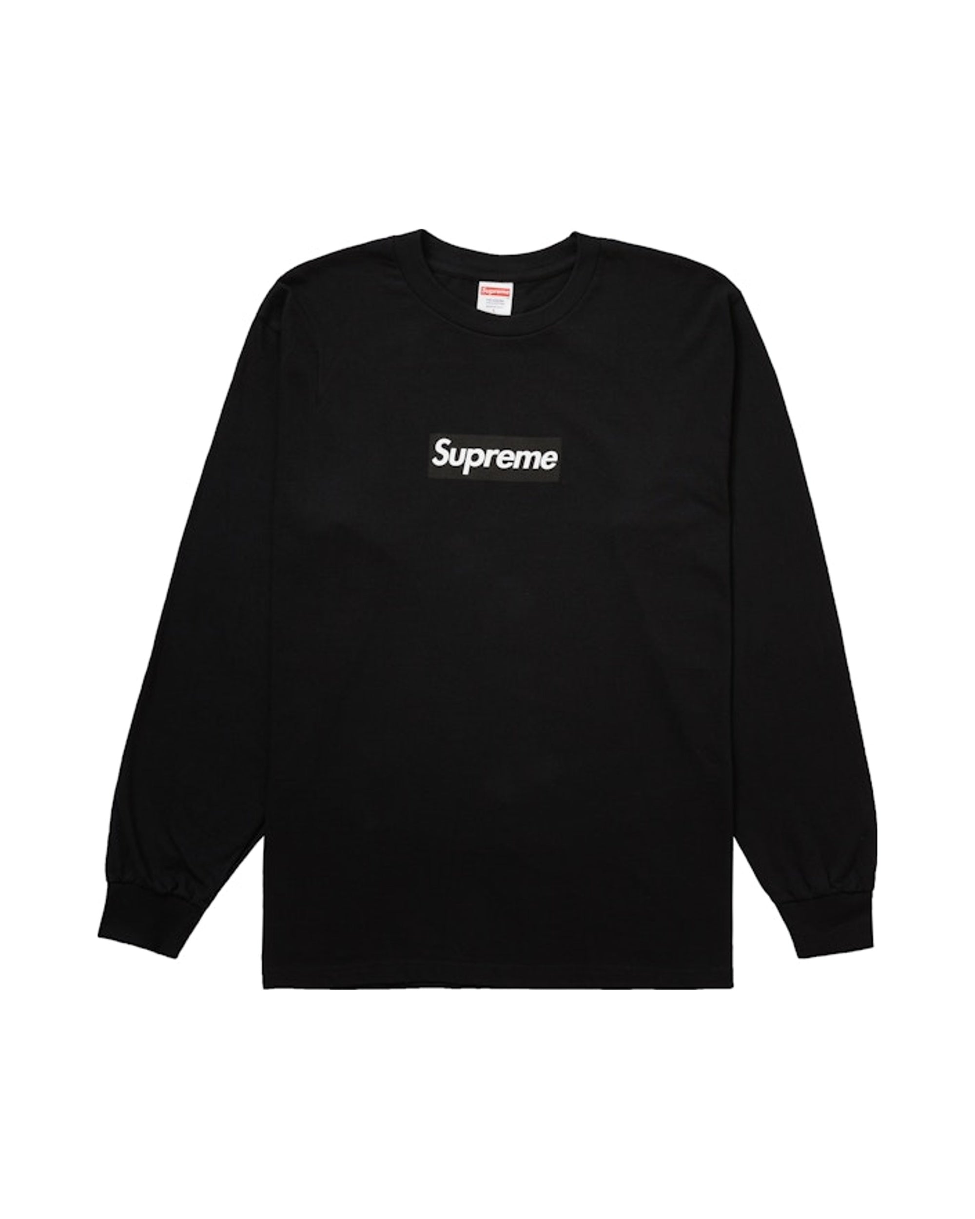 Supreme Box Logo L/S Tee Black