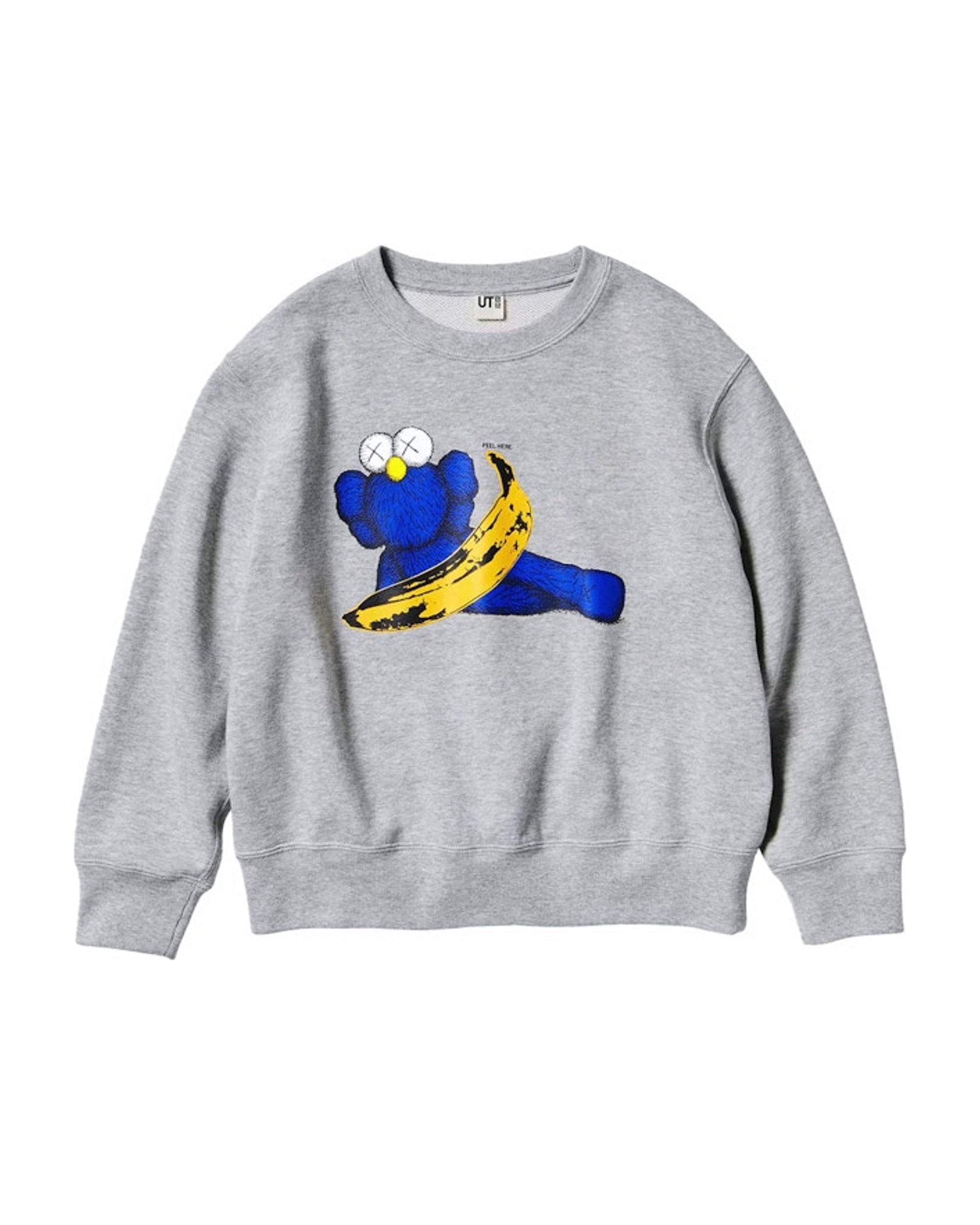 KAWS x Uniqlo Warhol Graphic Sweatshirt Gray