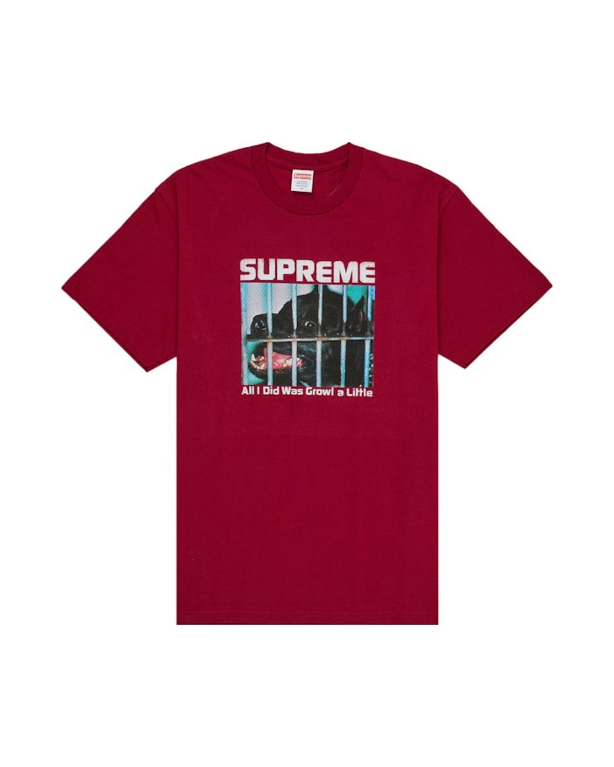 Supreme Growl Tee Cardinal