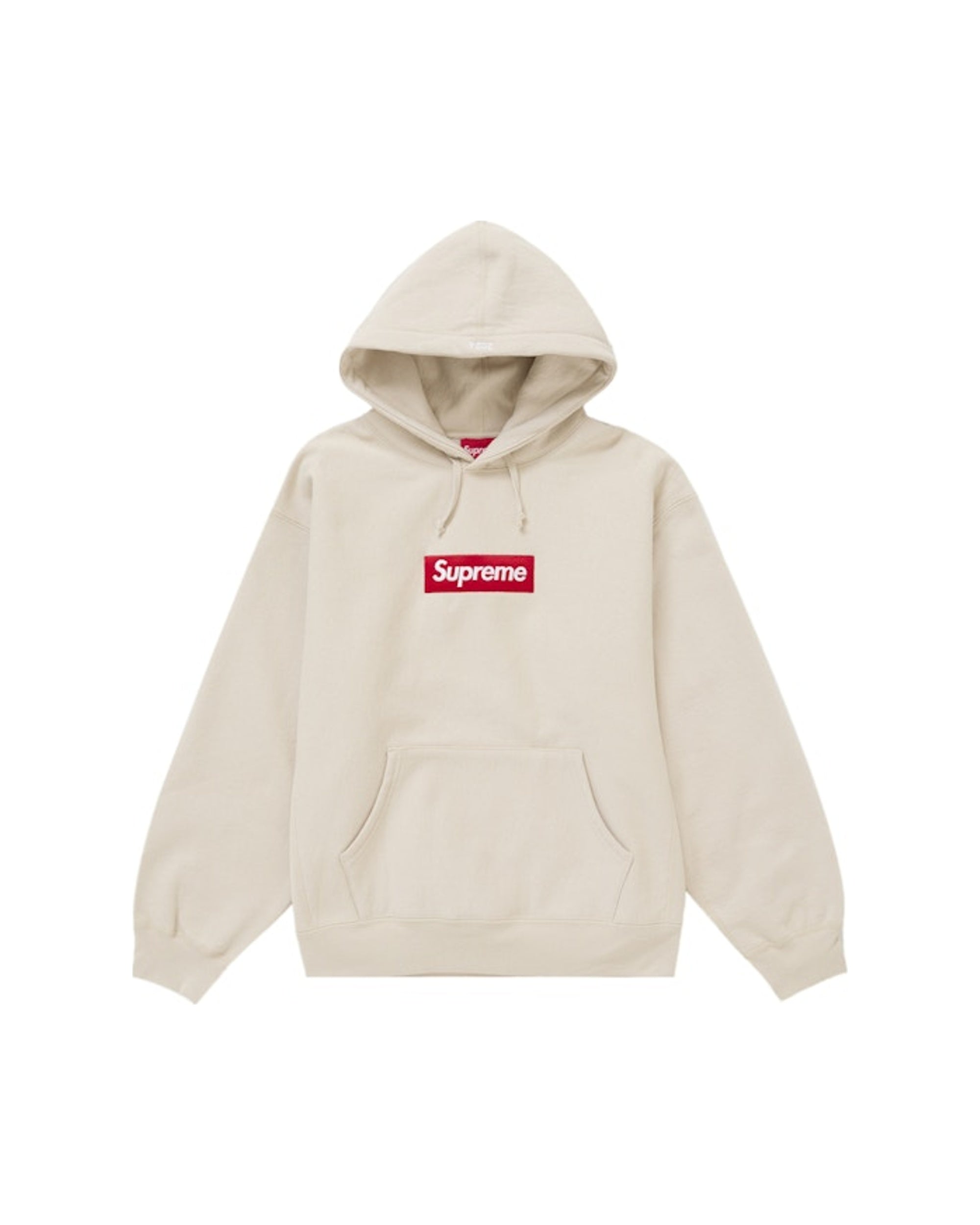 Supreme Box Logo Hooded Sweatshirt (FW24) Stone