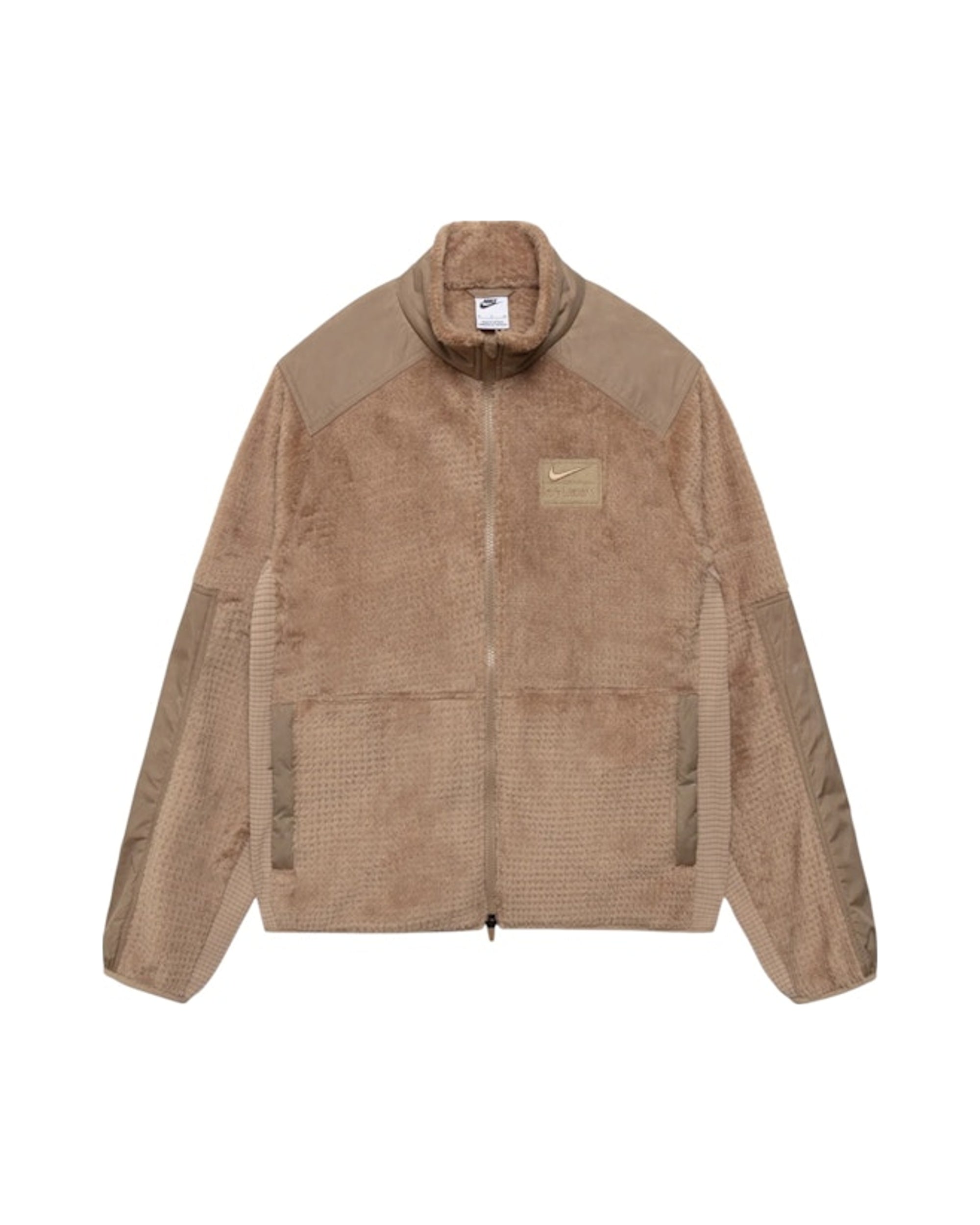 Stussy x Nike Full Zip Fleece Pine Nut