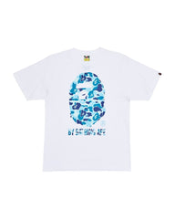 BAPE ABC Camo By Bathing Ape Tee White/Blue