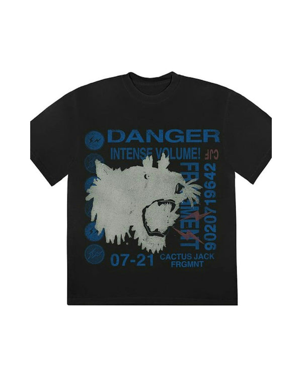 Cactus Jack by Travis Scott For Fragment Danger Tee Black