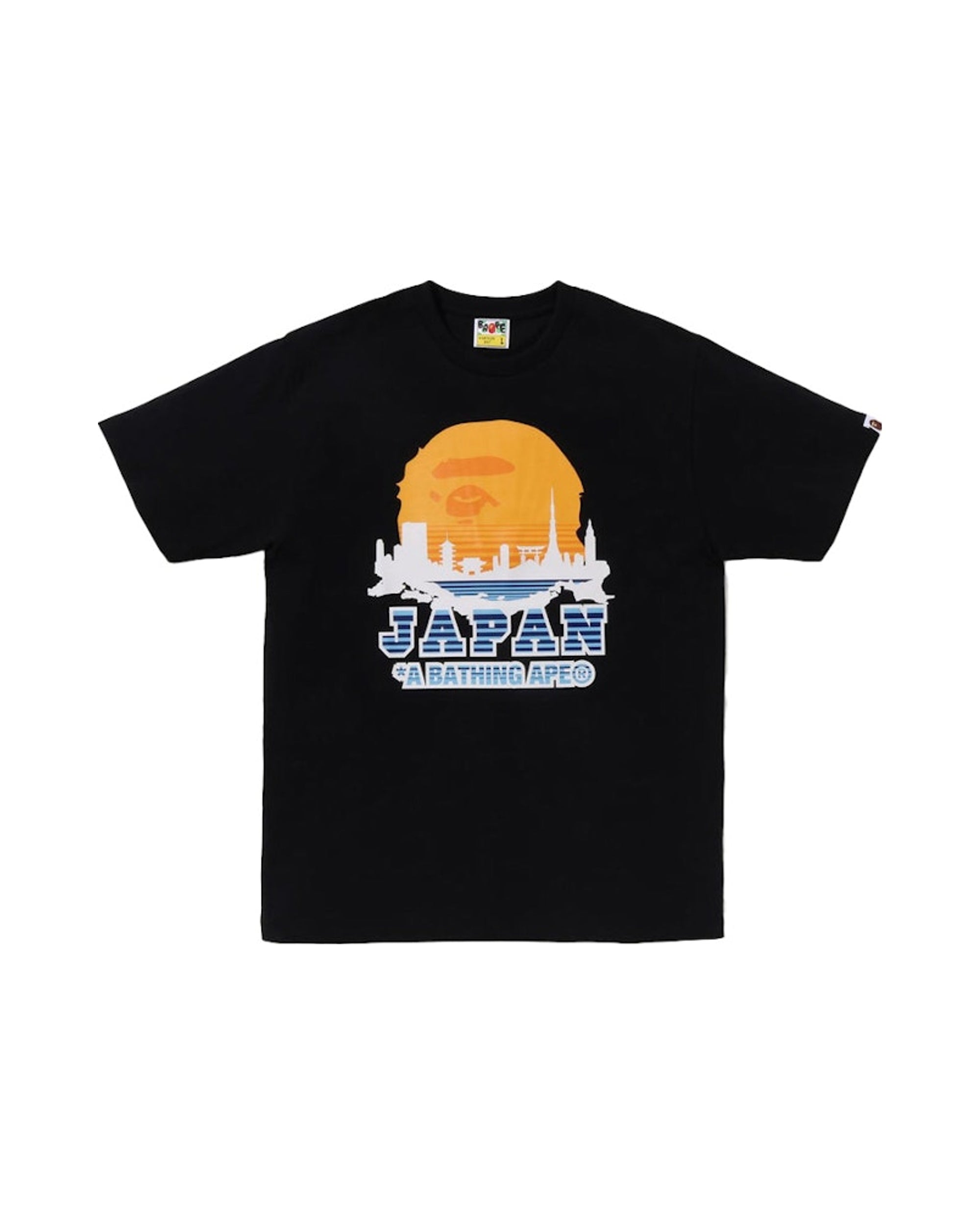BAPE Japan Silhouette Tee Black