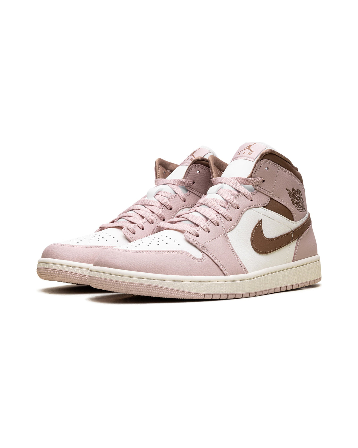 Jordan 1 Mid Pink Oxford Brown (Women's)