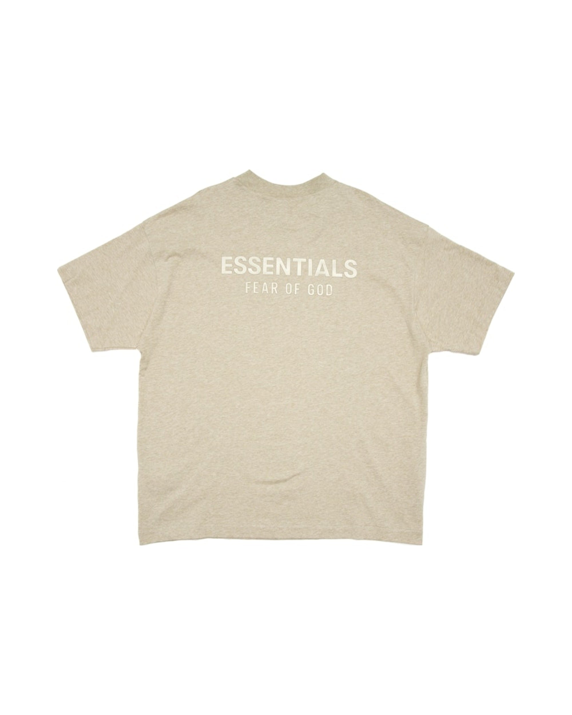 Fear of God Essentials Classic Short Sleeve Tee Heather Stone