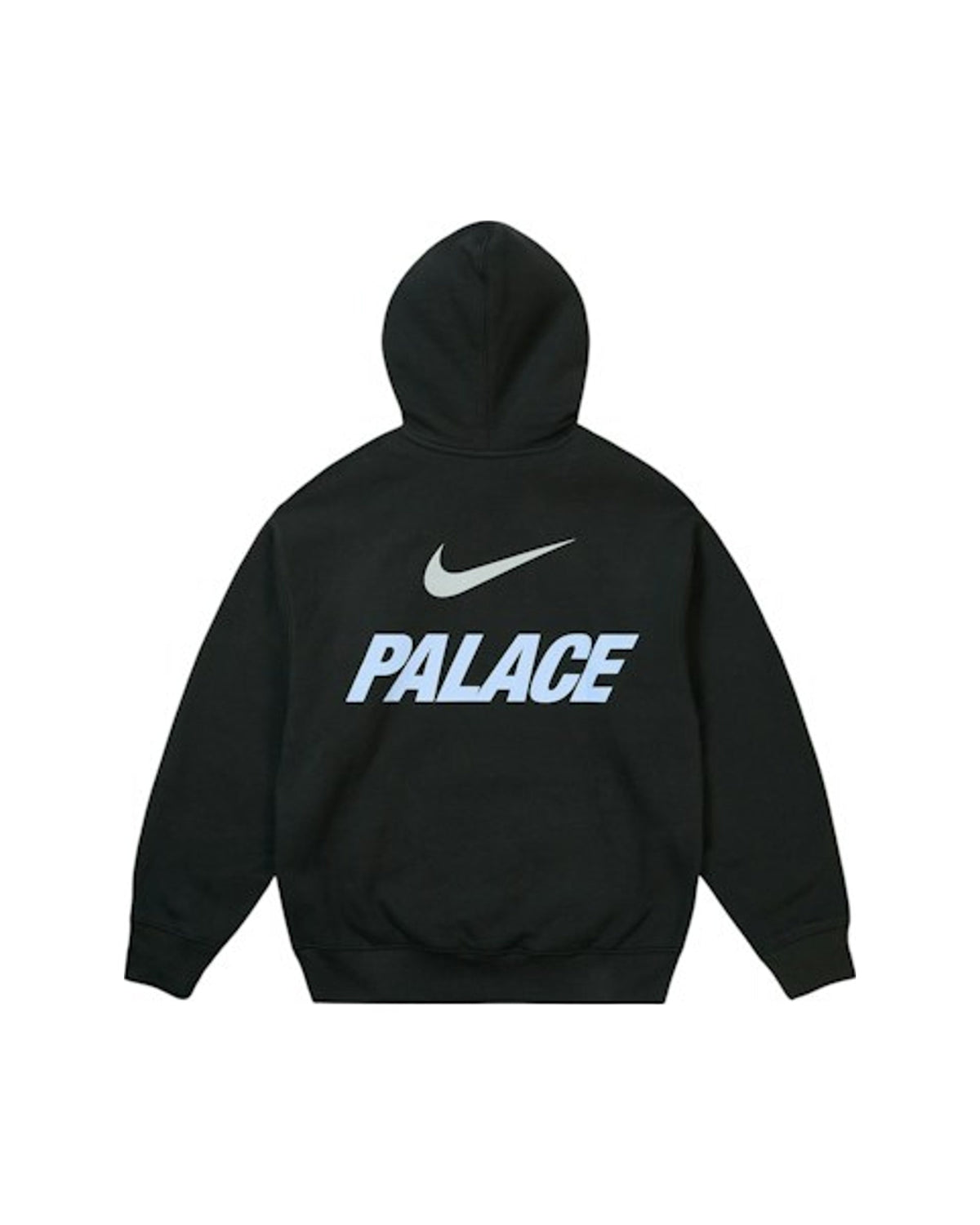 Palace x Nike Font Swoosh Hoodie Black