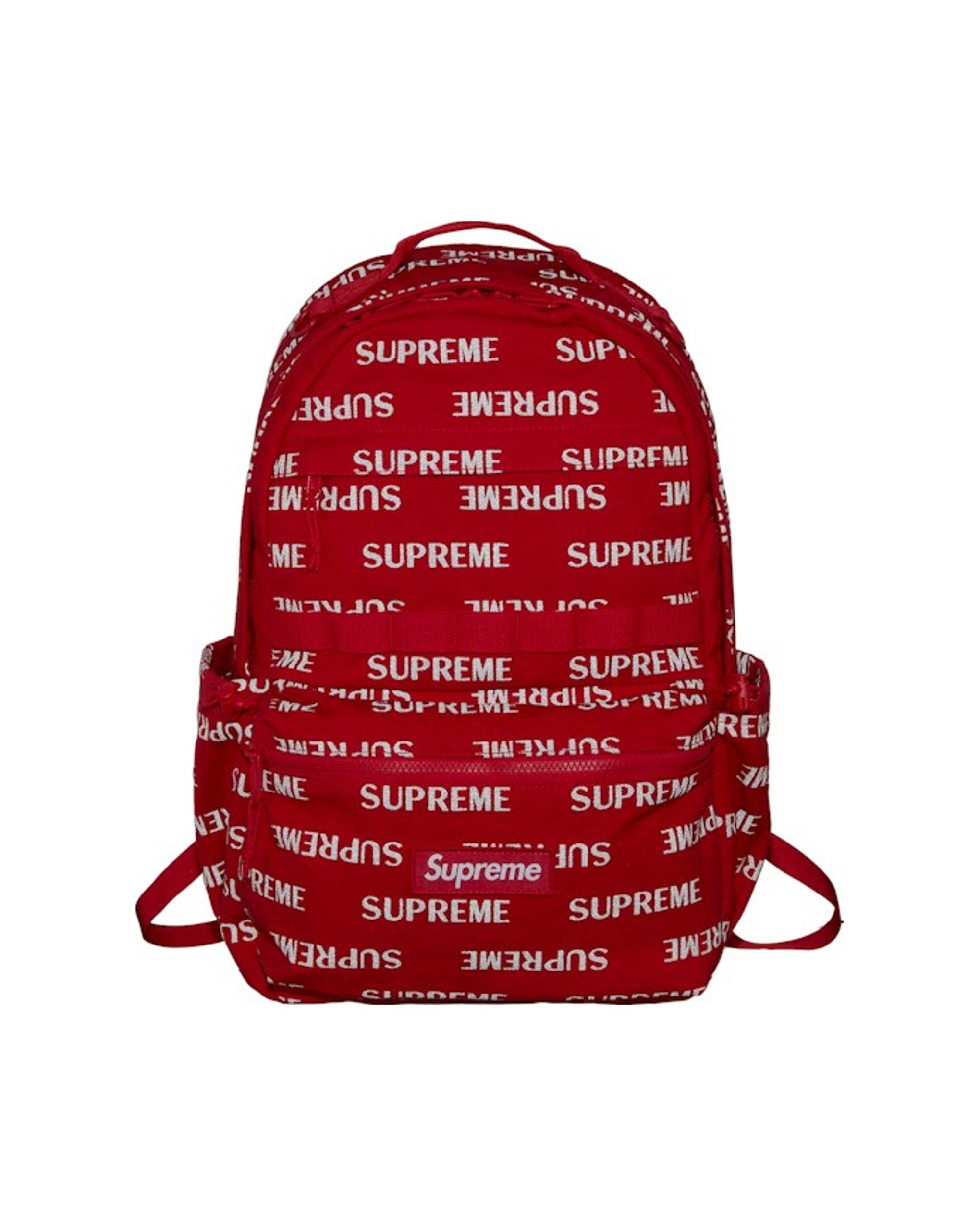 Supreme Logo Backpack (FW26) Red
