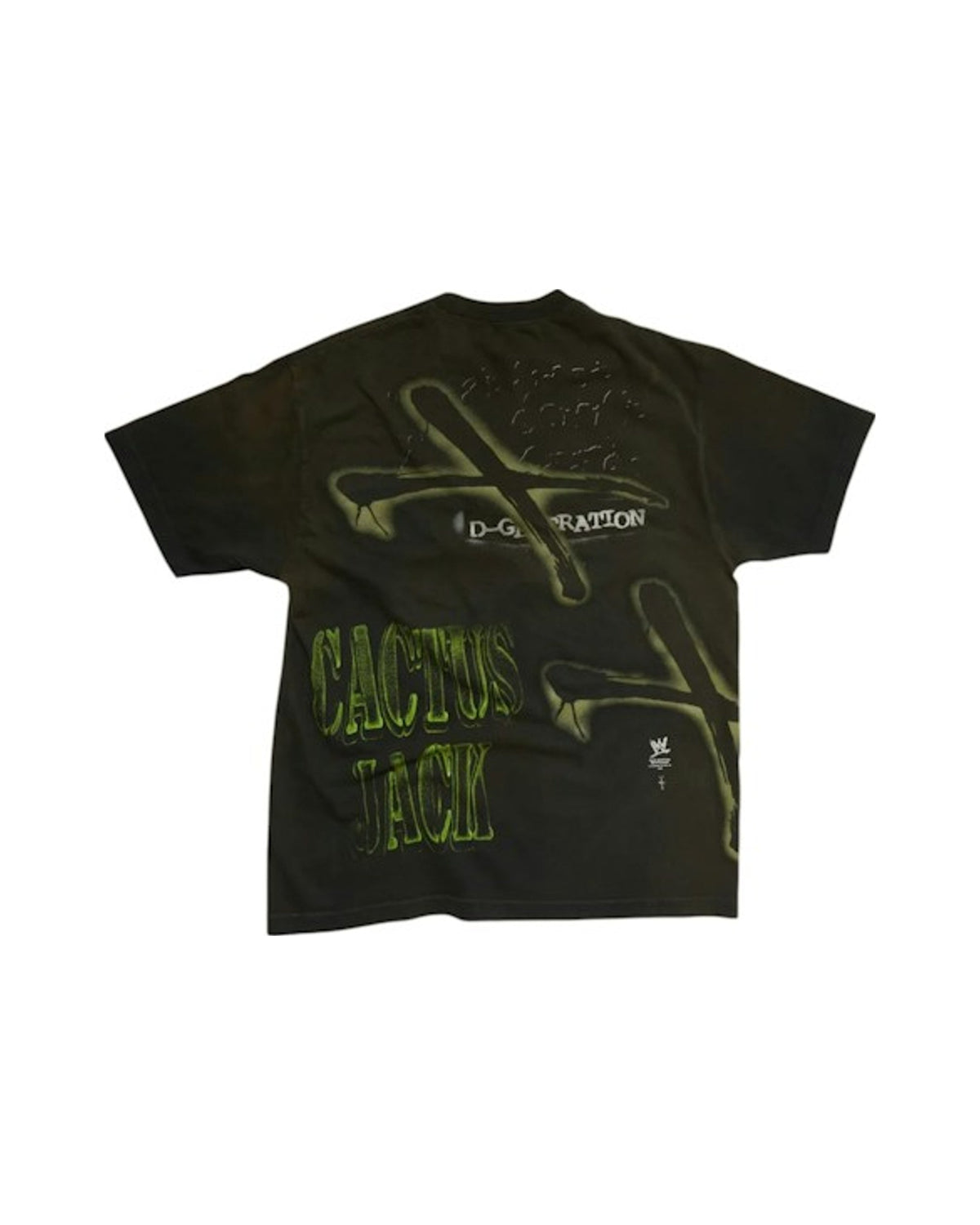 Travis Scott x WWE Two Words DX Tee Black