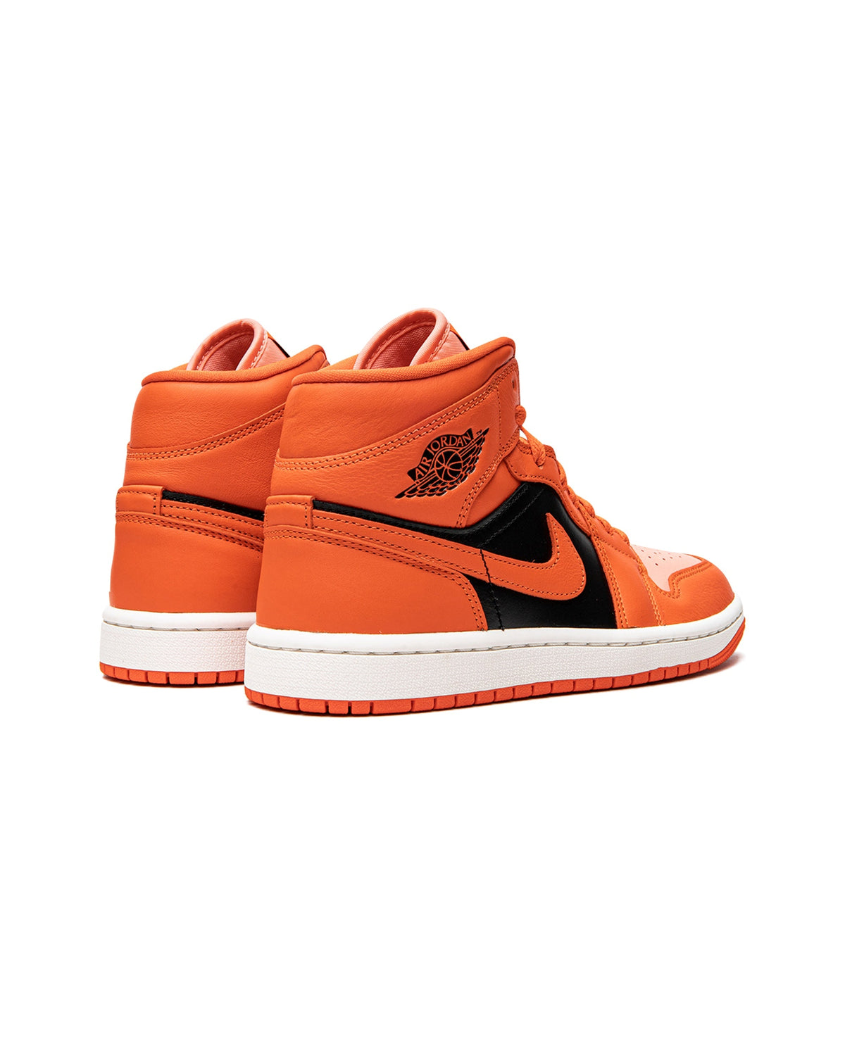 Jordan 1 Mid SE Rush Orange Crimson Bliss (Women's)