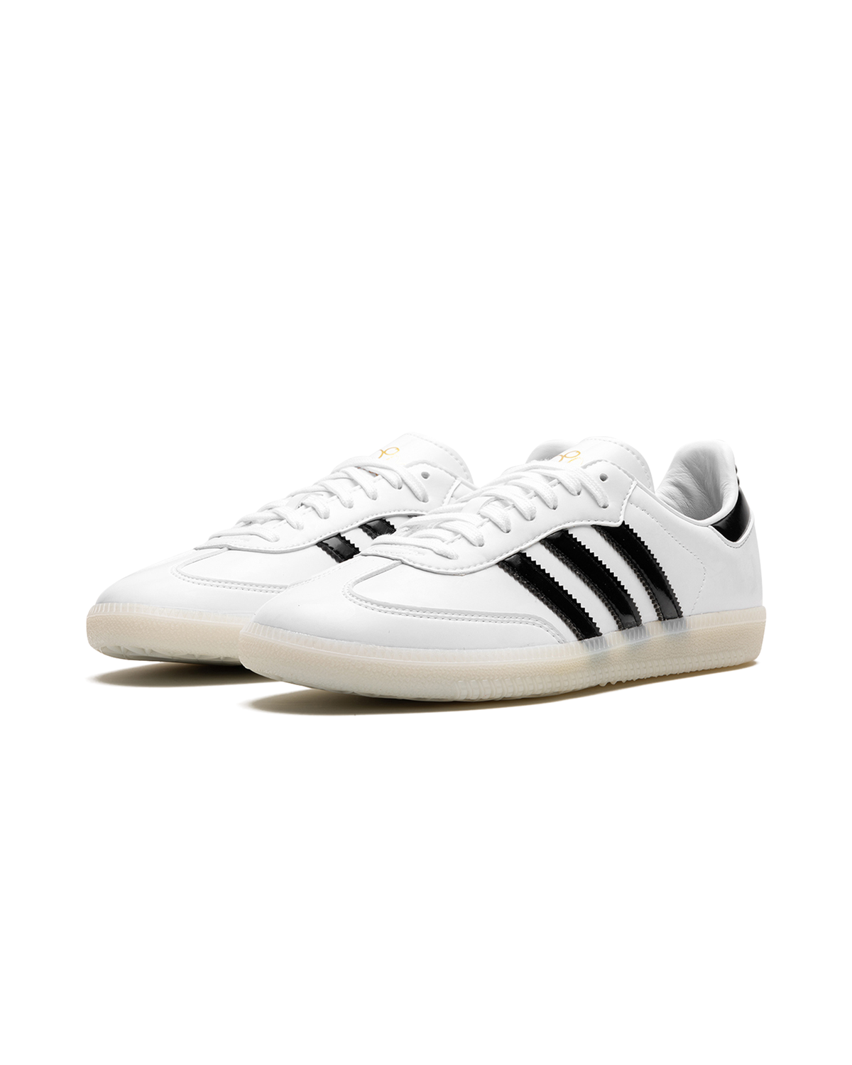 adidas Samba Jason Dill White Black Patent
