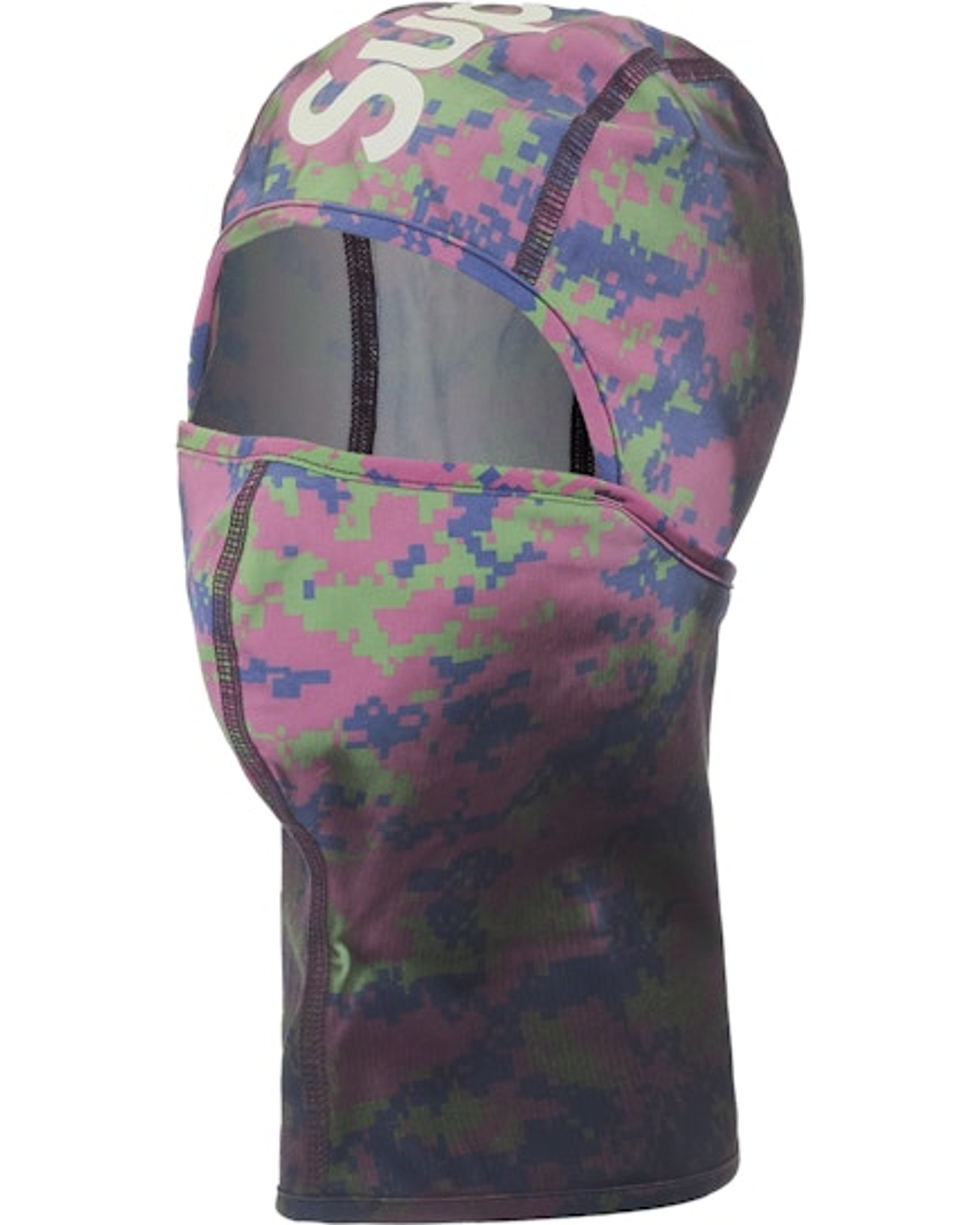 Supreme Heat Reactive Digi Camo Balaclava Black