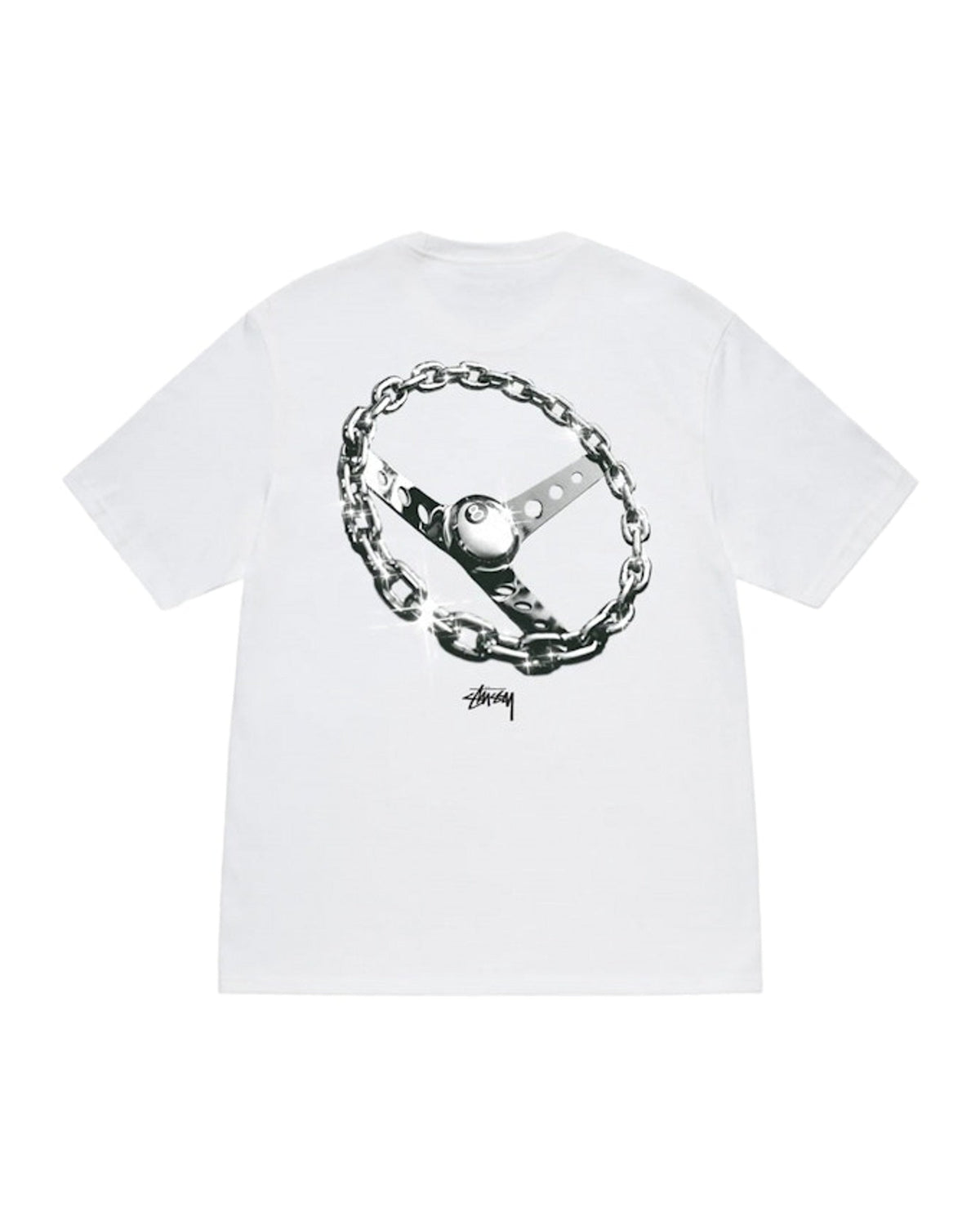 Stussy Chain-Link T-shirt White