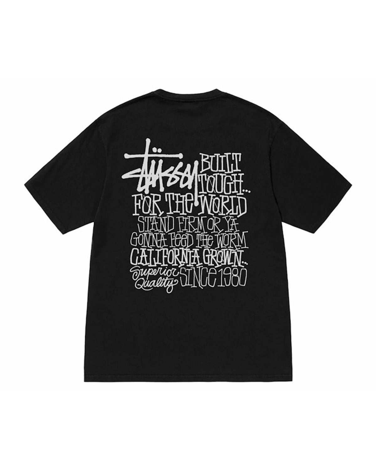 Stussy California Grown Pigment Dyed Tee Black