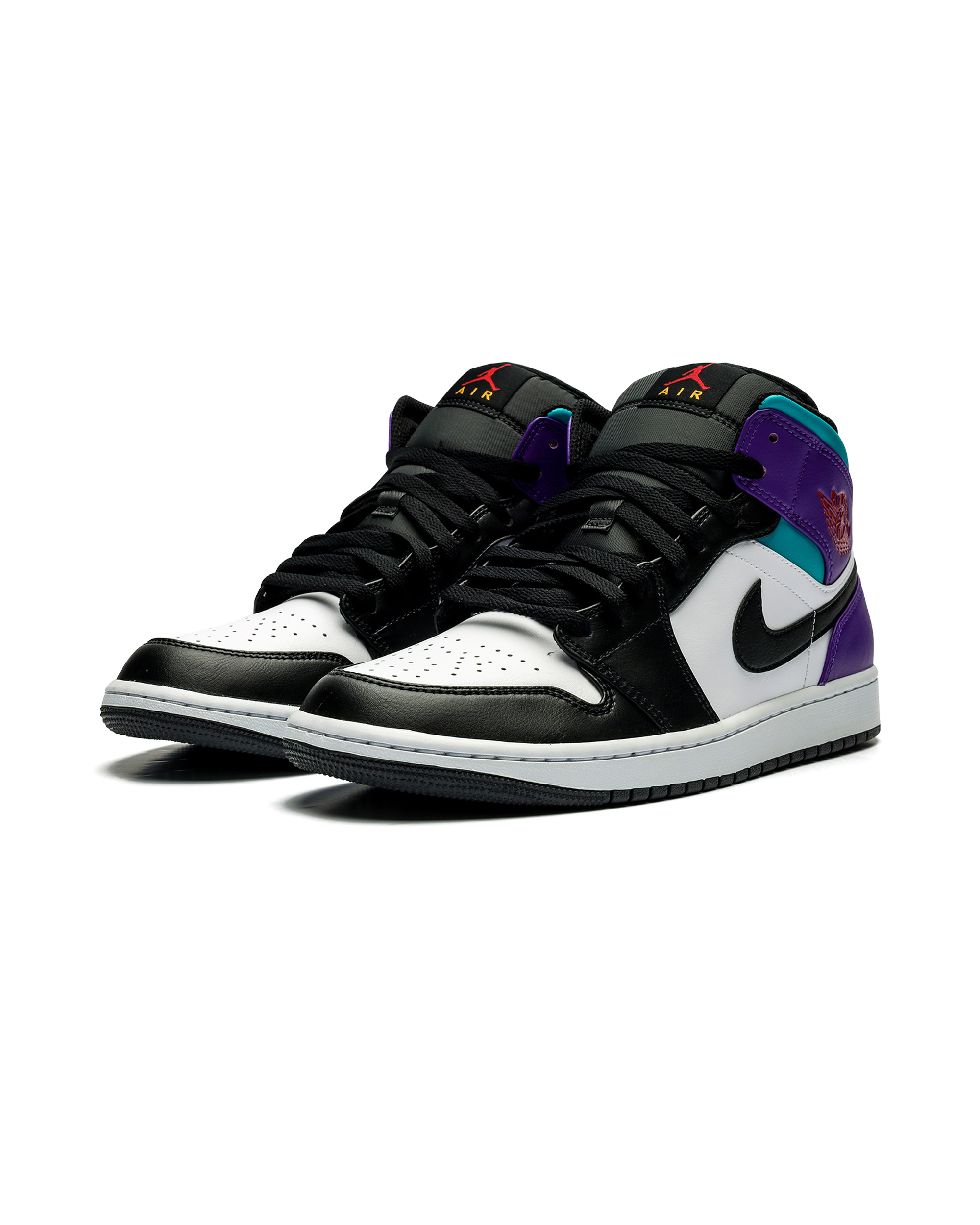 Jordan 1 Mid Court Purple Tropical Twist