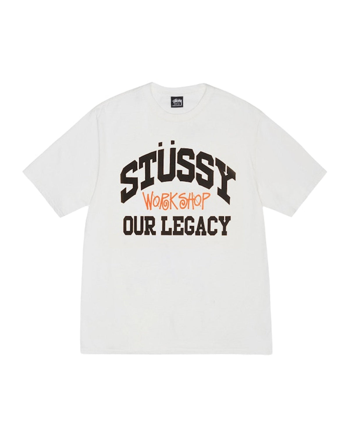 Stussy x Our Legacy Work Shop Collegiate Pigment Dyed Tee Natural