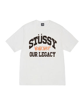 Stussy x Our Legacy Work Shop Collegiate Pigment Dyed Tee Natural