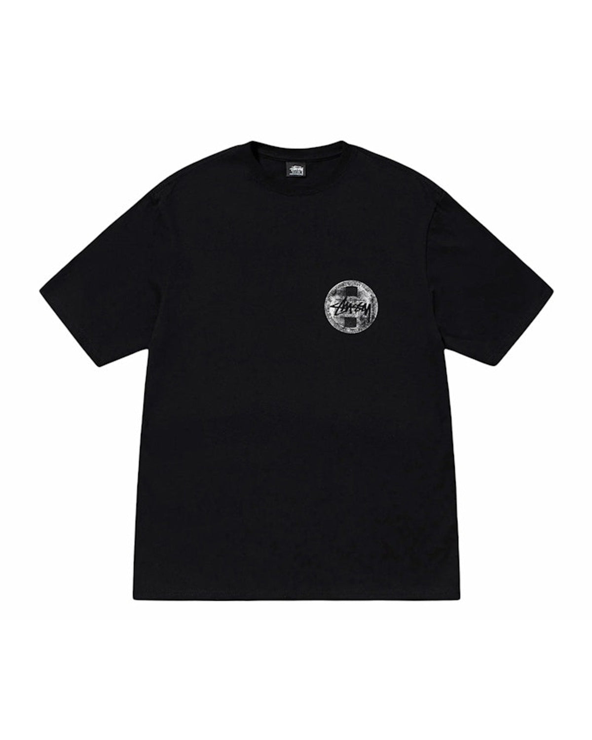 Stussy Dot Stamp Tee Black