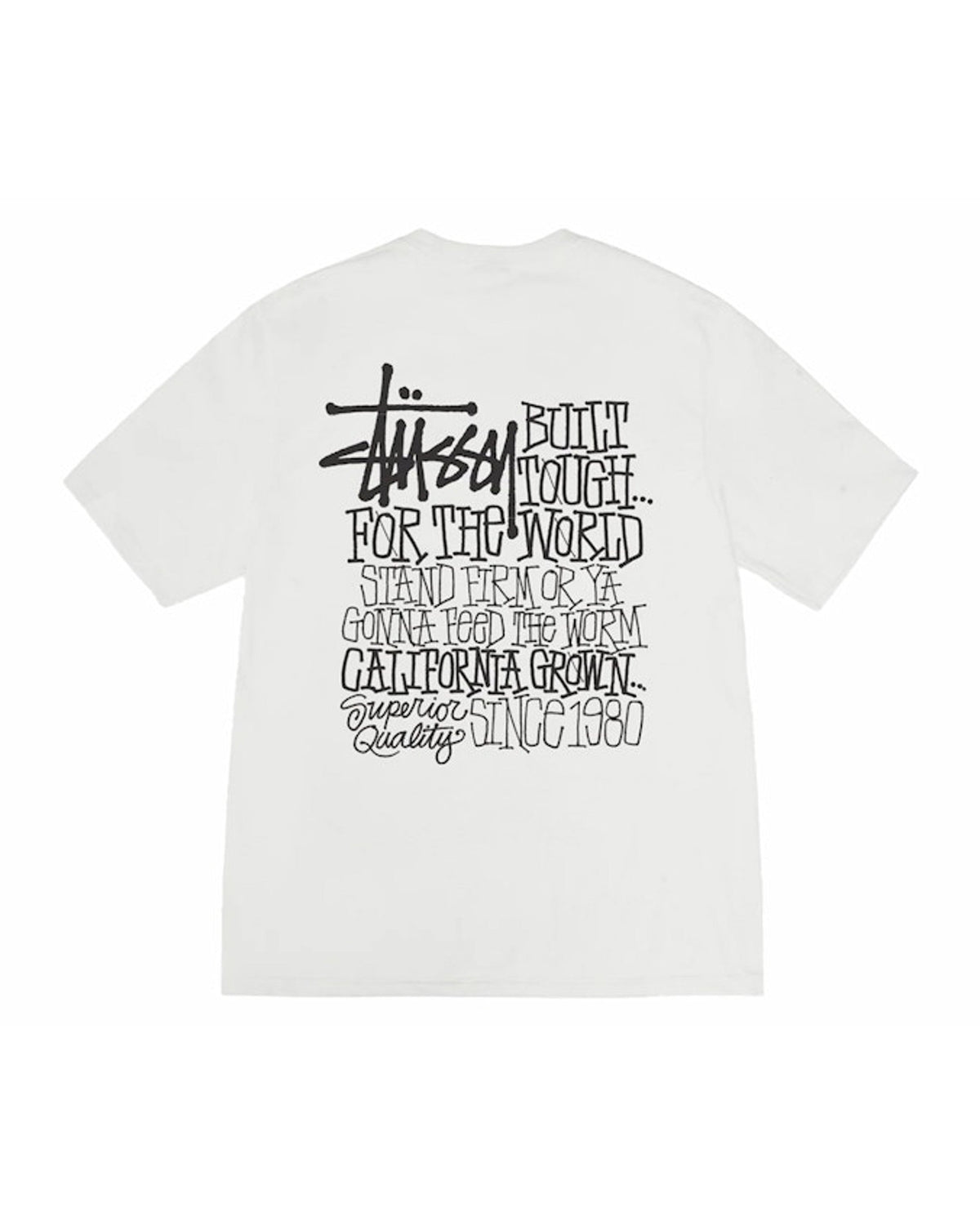 Stussy California Grown Pigment Dyed Tee Natural