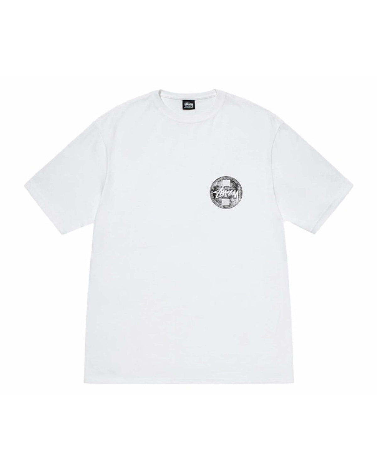 Stussy Dot Stamp Tee White