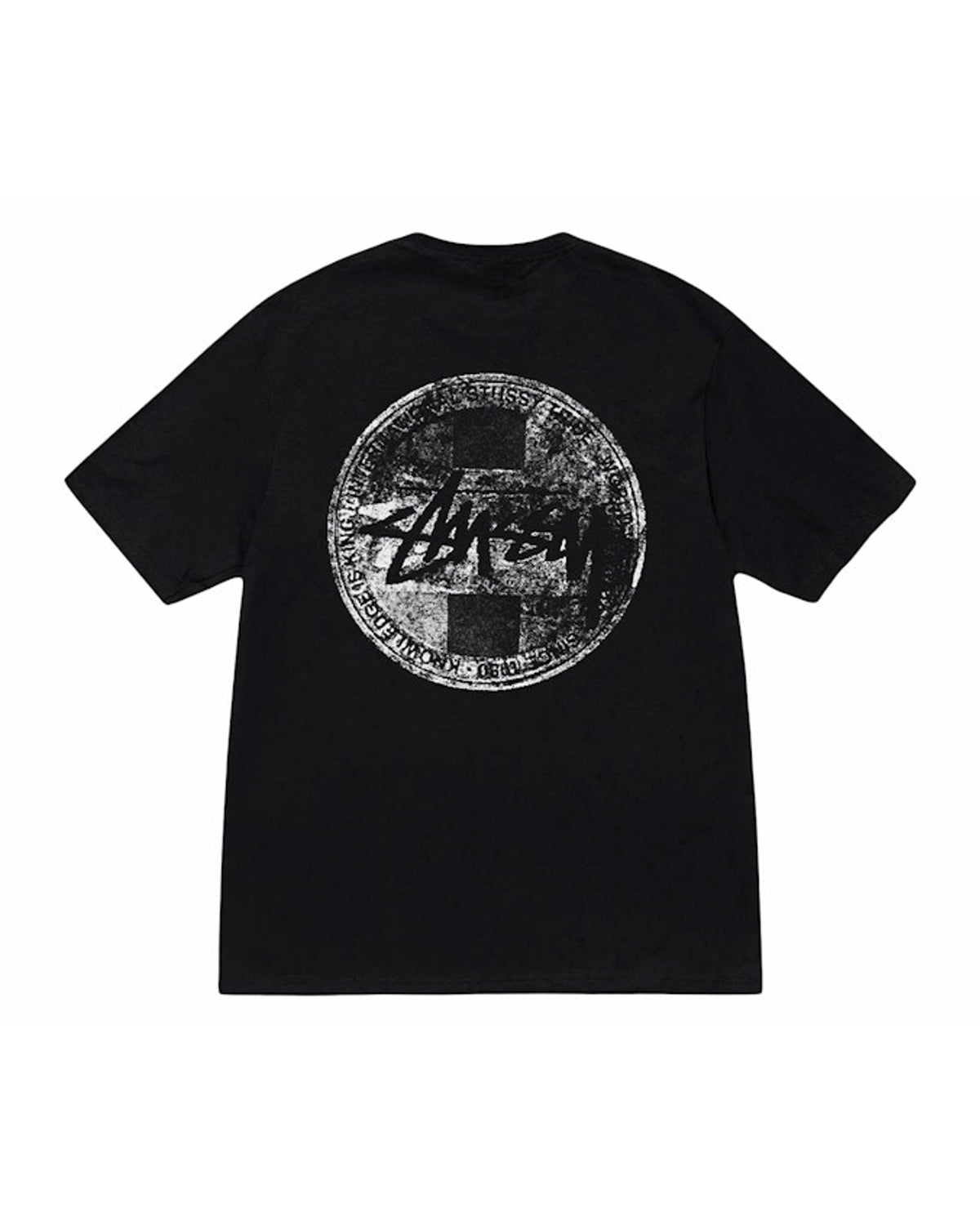 Stussy Dot Stamp Tee Black