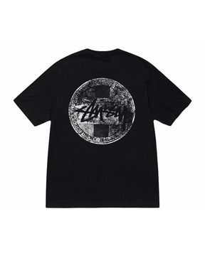 Stussy Dot Stamp Tee Black